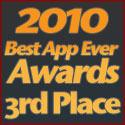 2010 Best App Ever Awards, 3rd Place